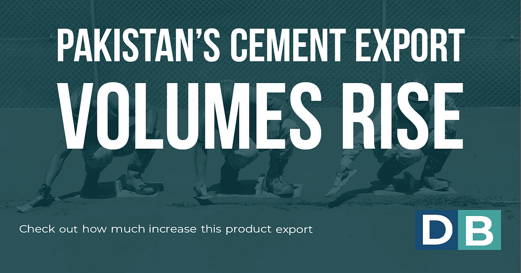 Pakistan's cement export volumes rise
